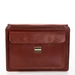  Valódi bőr aktatáska 3 részes konyakbarna színben*