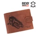 Motoros pénztárca bőr díszdobozban RFID rendszerrel