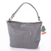 Valódi bőr női táska szürke színben