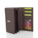 Bőr női pénztárca RFID védelemmel scm1600 DBrown