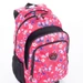 Gurulós iskolatáska Pink pillangó mintával
