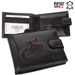 Bőr férfi pénztárca Motoros mintával RFID rendszerrel Díszdobozban ( 8 kártyatartó )