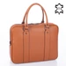 Laptoptartós Valódi bőr üzleti táska NT 8890 cognac