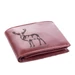 Vadász bőr férfi pénztárca díszdobozban barna színben