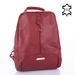 Valódi bőr női hátizsák bordó színben