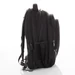 Laptoptartós Ultraerős hátizsák fekete színben