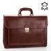  Valódi bőr aktatáska 3 részes* Világosbarna színben