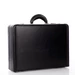 DN-2663 valódi bőr diplomatatáska fekete színben bővíthető