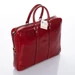 Valódi bőr Aktatáska piros színben