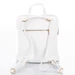 Valódi bőr női Ipad tartós hátizsák S méret Fehér