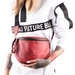 Keresztpántos női oldaltáska piros színben 76201 red