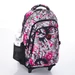 Gurulós iskolatáska pink színben