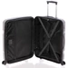 Gladiator Spinner bőrönd M-3811 Fekete ajándék bőröndhuzattal
