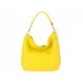 Valódi bőr női táska sárga