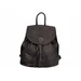 Valódi bőr női Hátizsák Fekete