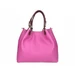 Valódi bőr női Táska Fukszia