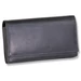 Rimbaldi valódibőr Brifkó pénztárca pincér pénztárca fekete színben