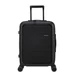 American Tourister Novastream bővíthető Spinner bőrönd 55 + laptop tartó rekesz fekete 