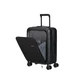 American Tourister Novastream bővíthető Spinner bőrönd 55 + laptop tartó rekesz fekete 