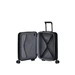American Tourister Novastream bővíthető Spinner bőrönd 55 + laptop tartó rekesz fekete 