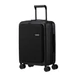 American Tourister Novastream bővíthető Spinner bőrönd 55 + laptop tartó rekesz fekete 