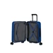 American Tourister Novastream bővíthető Spinner bőrönd 55 + laptop tartó rekesz kék 