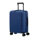 American Tourister Novastream bővíthető Spinner bőrönd 55 + laptop tartó rekesz kék 