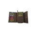 Női pénztárca bőrből RFID védelemmel 13048 Brown