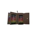 Női pénztárca bőrből RFID védelemmel 13048 Brown