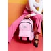 Női Nagyméretű Városi Hátizsák Rózsaszín színben