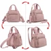 Többfunkció női városi hátizsák Rózsaszín színben