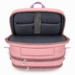 Vízálló Laptoptartós Utazó Hátizsák USB csatlakozóval WizzAir-Ryanair méretű 40x30x20 cm púder színben