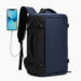 Cipőtartós nagyméretű vízálló utazóhátizsák USB töltővel 50 x 30 x 20 cm