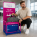 Ryanair & Wizz Air 40×30×20 cm kézipoggyász utazótáska – szürke