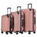 BONTOUR VERTICAL 4 Kerekes Bőrönd Szett Rosegold