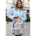 Sokzsebes Női hátizsák divatos mintában