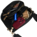 Peterson Crossbody női oldaltáska fekete színben