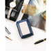 Peterson Valódi bőr kék színű kis méretű női pénztárca díszdobozban