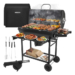 Kerti grillsütő 108x67x96cm