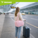 Vízálló 3-funkciós kézipoggyász hátizsák / válltáska – Wizz Air és Ryanair kompatibilis 40x30x20 cm