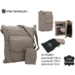 Peterson táska + Pénztárca PTN D72-DS Dark Beige