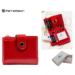 Női PU pénztárca PTN 012-F Red