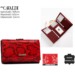 Női pénztárca bőr+PU PX23-DNH-BL Red