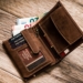 Peterson Valódi bőr Pénztárca