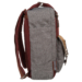 LULUCASTAGNETTE NANO GRIS/BORDO textil hátizsák