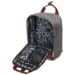 LULUCASTAGNETTE NANO GRIS/BORDO textil hátizsák