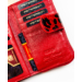 Női pénztárca bőr+PU PTN PS116-PDS Red