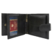 Peterson bőrtárca PTN N01L- VT BLACK