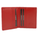 Bőr pénztárca CW1015-LGV Red