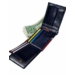 ROVICKY 323-RBA-D Navy+Red RFID bőr pénztárca